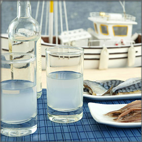 Tsipouro - Product of Thassos Island, Greece