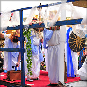 Carnival on Thassos Island, Greece